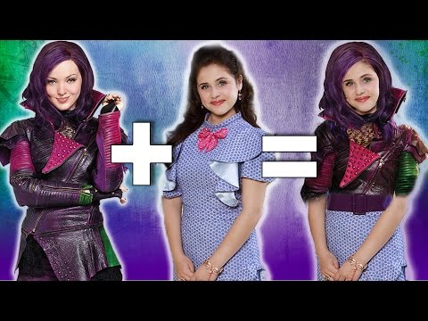 MASHUP: Disney Descendants Good + Bad | Mal, Evie, Maleficent, & More! | Character Mashup
