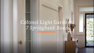 Video overview for 7 Springbank Road, Colonel Light Gardens SA 5041