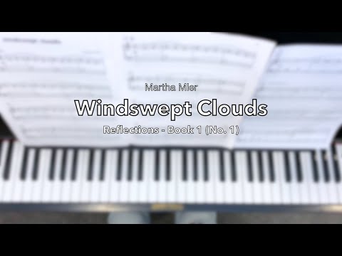 WINDSWEPT CLOUDS from Martha Mier - Reflections (Book 1)