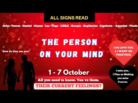 ALL SIGNS ❤️ "Their FEELINGS for you!❣️BRUTALLY HONEST MESSAGES."🔥 1-7 OCTOBER Tarot Love reading