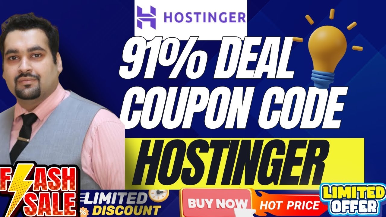 Hostinger Coupon Code 2024 - 91% Exclusive Discounts! 🌟