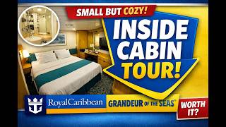 Is This Royal Caribbean Inside Cabin Actually Worth It? | Full Tour Grander of the Seas 4027