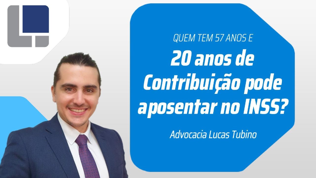 Quem tem 57 anos e 20 anos de contribuição pode aposentar no INSS?