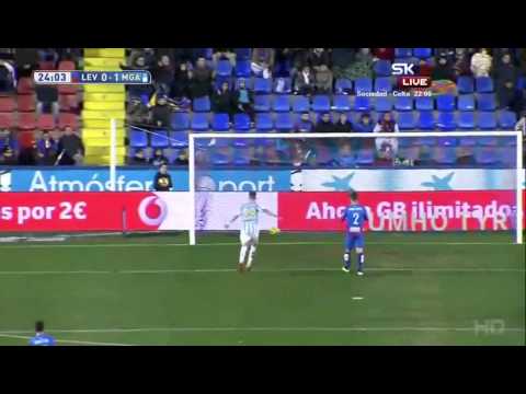 Juanmi Goal Levante 0 - 1 Malaga 2/7/2015