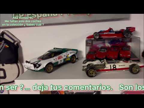 Alfa Romeo 4C Mi colección 1:18 apunto de completarse… ¿Sabes cuales me faltan?