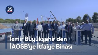 İAOSB'de Kurulacak İtfaiye Merkezinin Temeli Atıldı