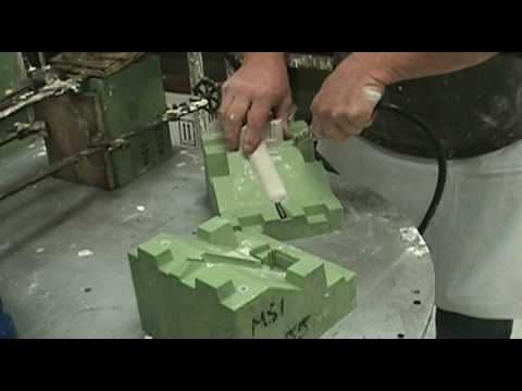 Rpm-rubber plaster mold casting process for aluminum