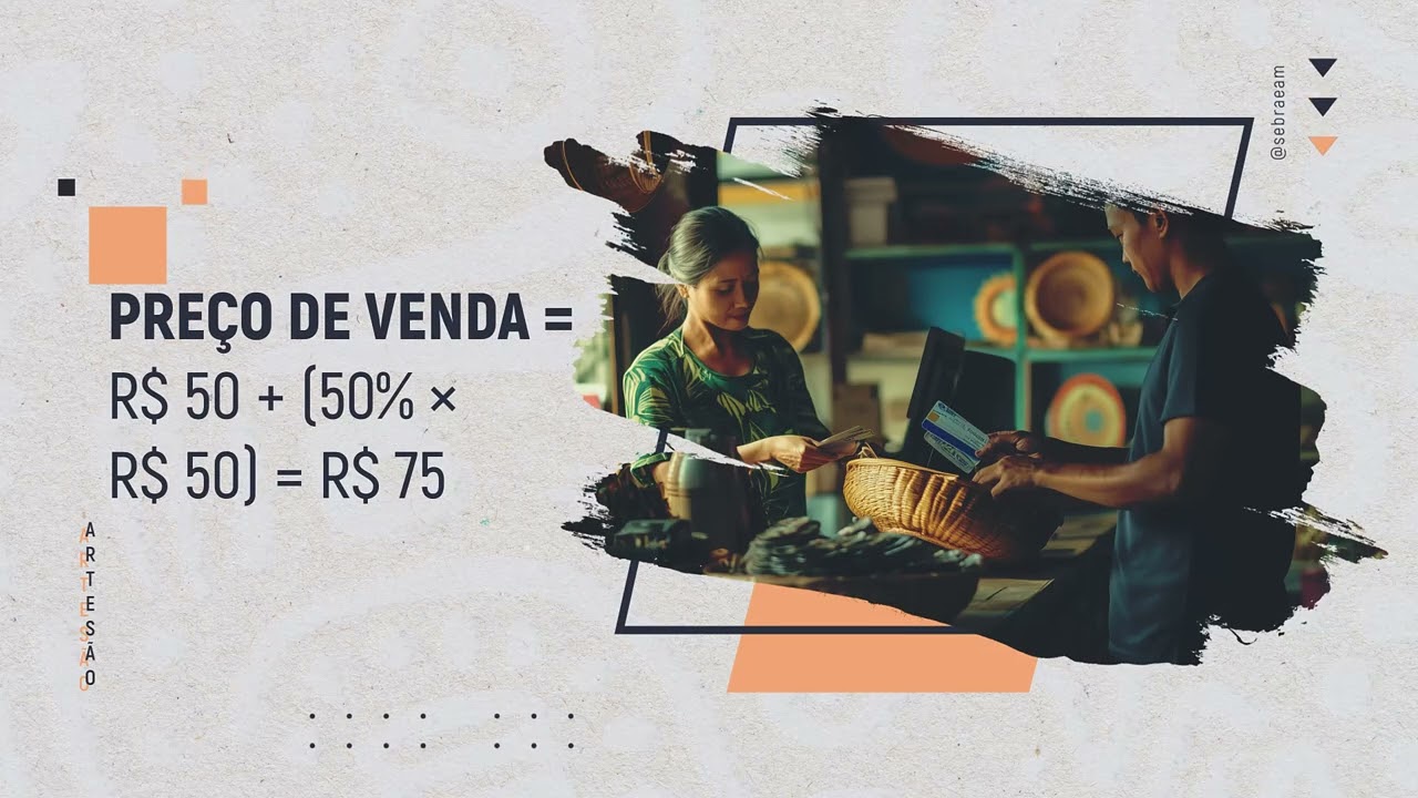 EMPREENDEDORISMO PARA ARTESÃOS | CRITÉRIOS DE PRECIFICAÇÃO