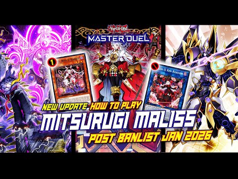MASTER DUEL - POST BANLIST 2026! 💥RABBIT LIMITED 1💥 IS MALISS DEAD? - HOW TO PLAY MITSURUGI MALISS