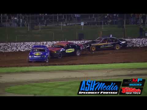 Modified Sedans: Mick Shelford Rollover - Kingaroy Speedway