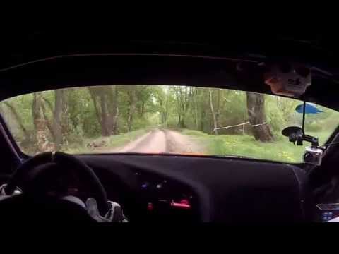 Flameris racing rally tests before Rally Talsi 2014