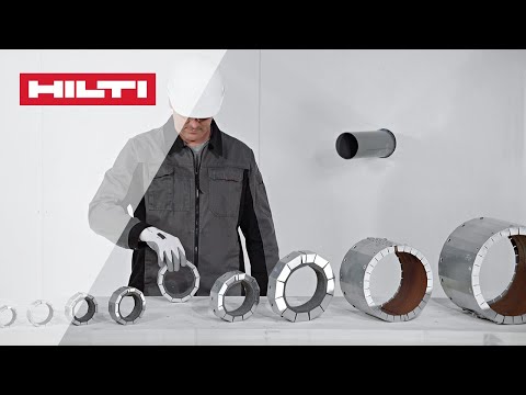 HOW TO install Hilti CP 643 N and CP 644 US firestop collars - UL