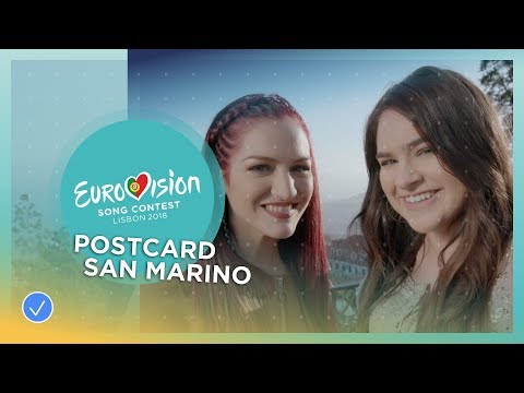 Postcard of Jessika feat. Jenifer Brening from San Marino - Eurovision 2018