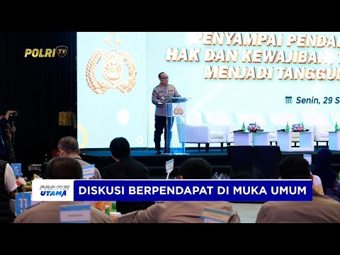 POLRI GELAR FGD BERSAMA STAKEHOLDER BAHAS HAK DAN KEWAJIBAN MENYAMPAIAN PENDAPAT DI MUKA UMUM