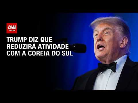 Trump anuncia redução de exercícios militares com a Coreia do Sul | CNN NOVO DIA