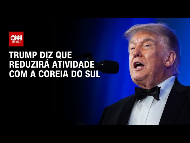 Trump anuncia redução de exercícios militares com a Coreia do Sul | CNN NOVO DIA