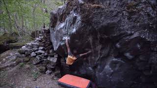 Video thumbnail of Ghost frog, 8a. Val Bavona