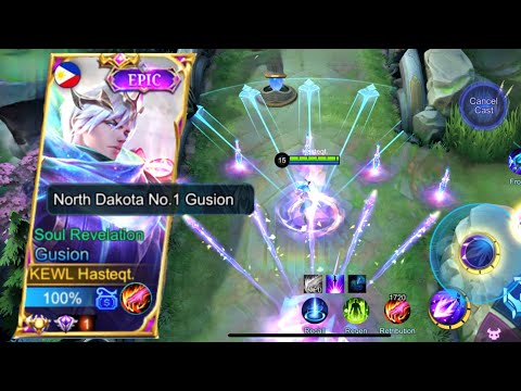 HOW TO ACCURATE YOUR SHADOWBLADE SLAUGHTER WHILE USING GUSION! | MLBB