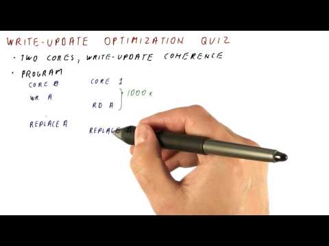 Write Update Performance Quiz - Georgia Tech - HPCA: Part 5