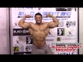 Carlos Pereira bodybuilder na Exponutrition SP 2016 - Caramello nutricionista