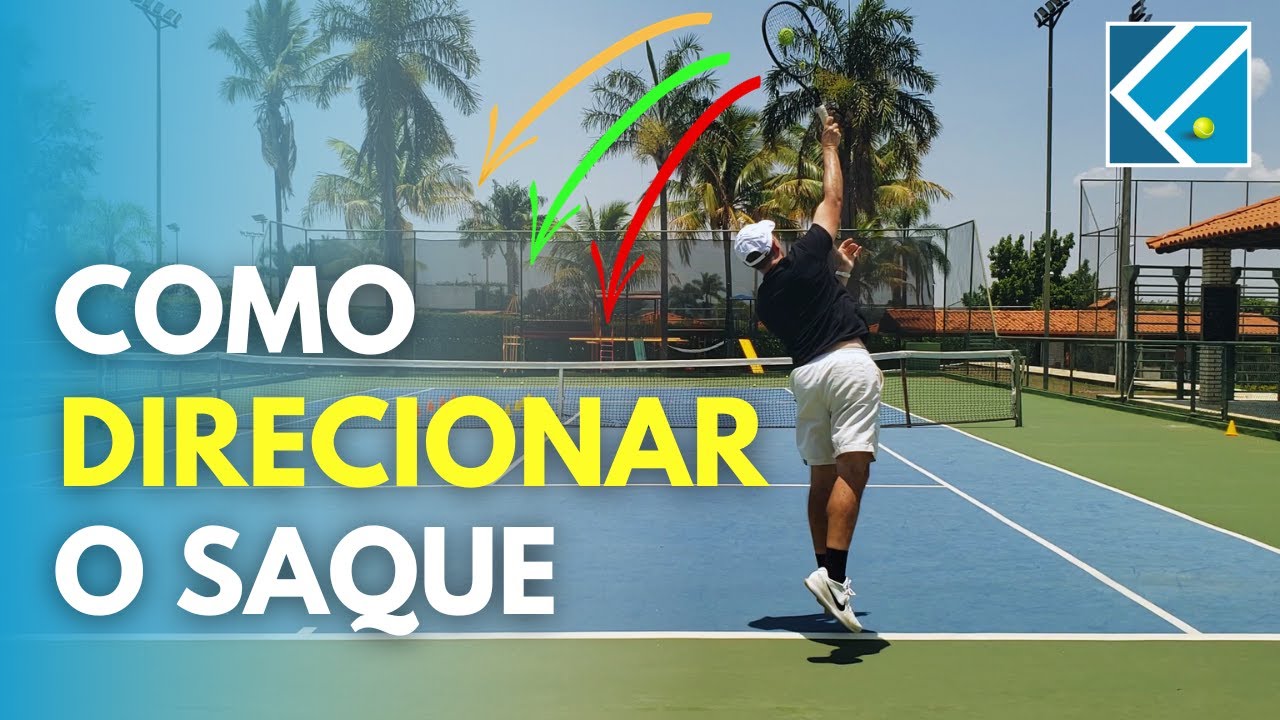 Como MUDAR A DIREÇÃO do SAQUE    |    Falasca Tennis