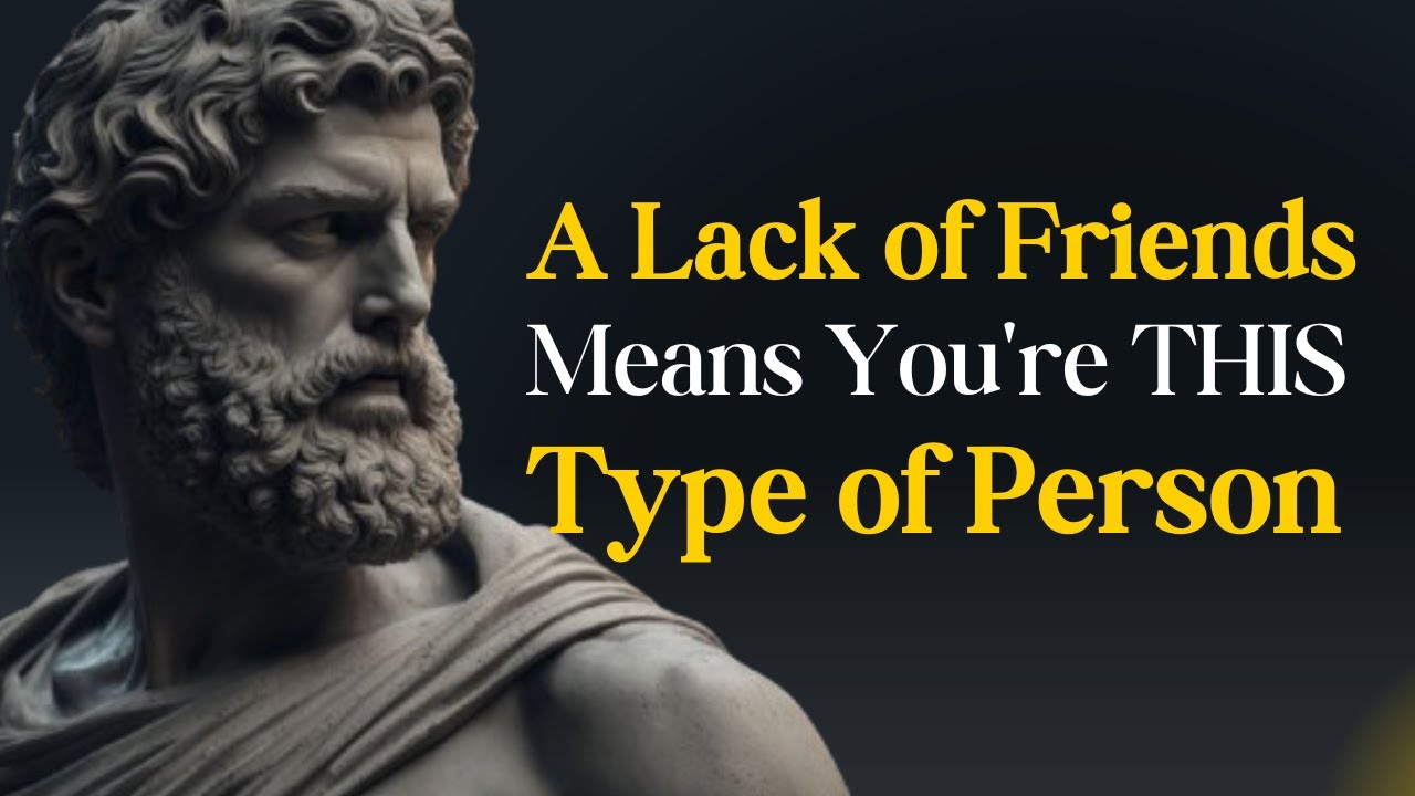 A Lack of Friends Means You're THIS Type of Person... WATCH