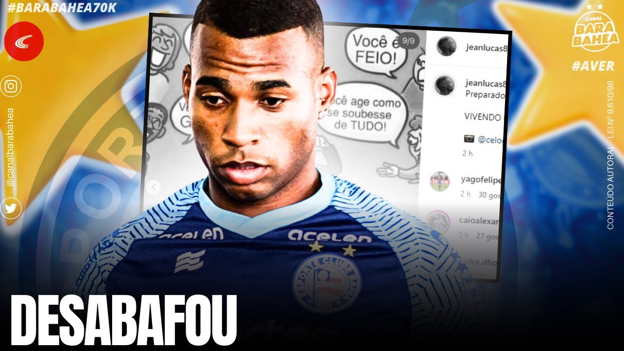 🚨DESABAFOU! JEAN LUCAS FAZ POST SURPREENDENTE, MANDANDO RECADO PARA TORCIDA!🔥EVERALDO DEU A REAL!