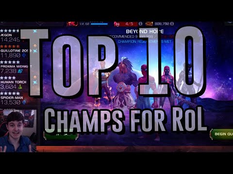 Top 10 Champions For Realm of Legends DESTRUCTION