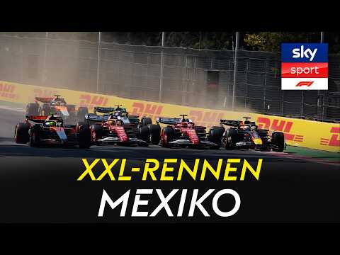 4-Wide in die erste Kurve! | Rennen - XXL Highlights | Großer Preis von Mexico | Formel 1 2025