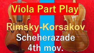 Download lagu 🇺🇦R.Korsakov - Symphonic Suite 'Sheherazade' 4th mov. ヴィオラは何をやってるの？リムスキーコルサコフ　交響組曲「シェエラザード」第4楽章 mp3