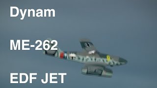 preview picture of video 'DYNAM ME-262, Relaxing EDF Jet'