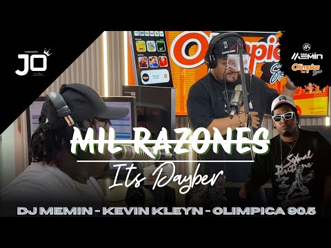 MIL RAZONES, It’s Dayber X Dj Memin - La Amenaza (Video En Vivo)