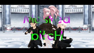 【ダンガンロンパMMD】Masked bitcH【日向/狛枝//江ノ島】