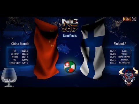 Nations Cup 2017, SICK SEMIFINAL China Frantic vs Finland A
