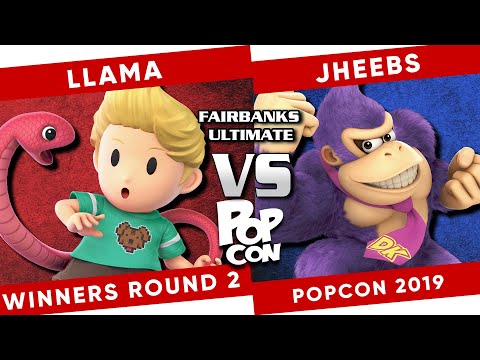 Fairbanks Popcon 2019: Llama (Lucas) vs Jheebs (Donkey Kong) - SSBU Winners R2