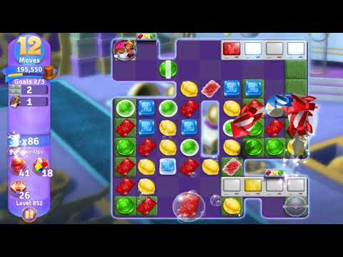 Wonka's World of Candy Level 852 NO BOOSTERS - A S GAMING ✔