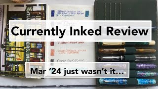 March #CurrentlyInked Review: Highs and Lows...Ready for April! | Anita Anglin #currentlyinked