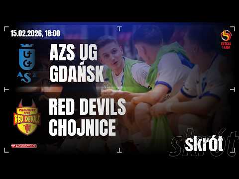 ⚽️ AZS UG GDAŃSK - RED DEVILS CHOJNICE  🔴 skrót | 1 POLSKA LIGA FUTSALU