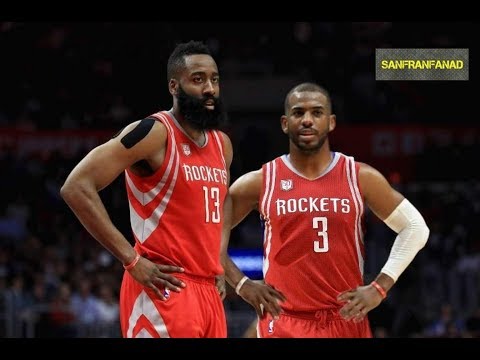 Chris Paul & James Harden at Thunder (10/03/2017) - 75 Pts Made In 3 Q's! BALLIN'!
