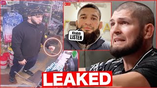 Download lagu Khabib Just Went WILD! Makhachev CAUGHT On Camera In a SURPRISE Moment! Chimaev’s LIVE Reaction! mp3