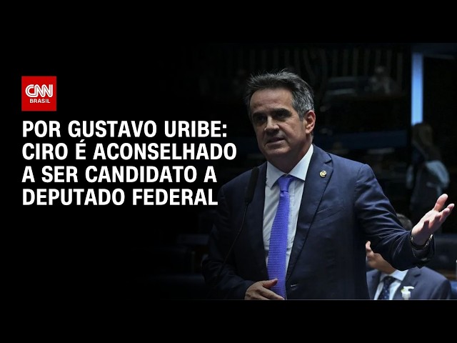 Ciro Nogueira é aconselhado a desistir do Senado e tentar vaga na Câmara | BASTIDORES CNN