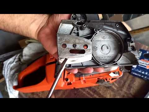 Pilarka Husqvarna 346XP regulacja gaźnika słuch kontra obrotomierz oraz układ tnący.