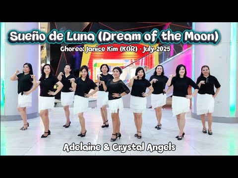 Sueño de Luna (Dream of the Moon) - Line Dance - Choreo:Janice Kim (KOR) - July 2025