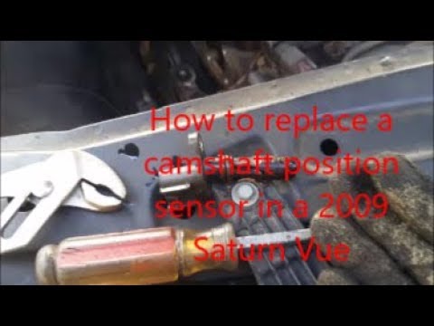How to replace a camshaft position sensor in a 2009 Saturn Vue
