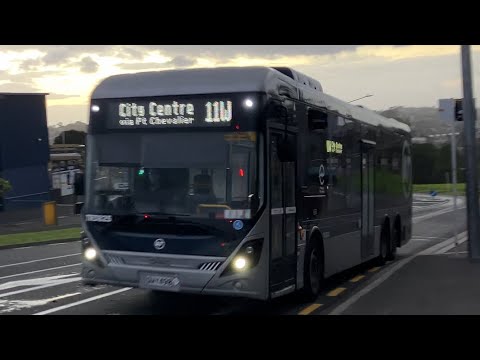 New Zealand/NZ Auckland Bus- 11W: From Westgate to City Centre (23.06.2025) 1