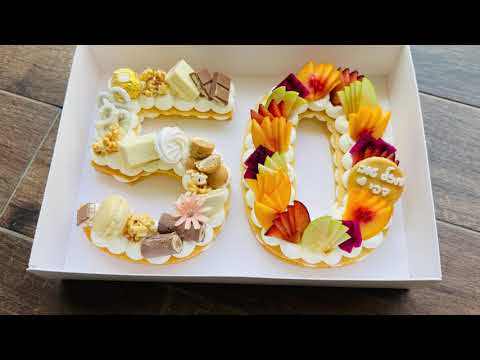 עוגת מספרים 50 - תמונה מהסרטון