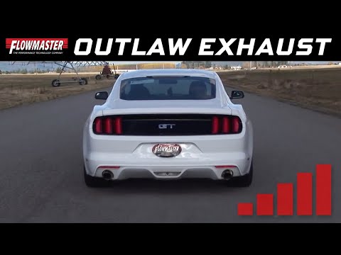 2015-17 Ford Mustang GT 5.0L - Outlaw Cat-Back Exhaust System 817734