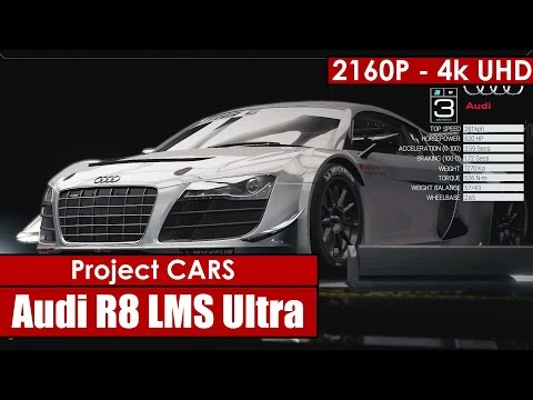 Project CARS gameplay - Audi R8 LMS Ultra - Walkthrough 2160p - 4K UHD