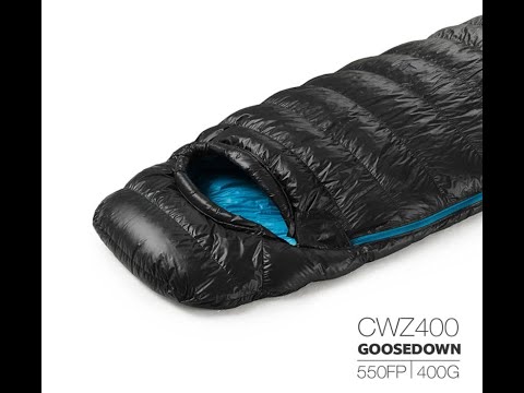 Naturehike CWZ400 Goose Down Sleeping Bag Review ( Part 1 of 2 )