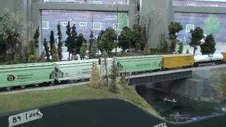 preview picture of video 'Ann Arbor Model Railroad Club open house'